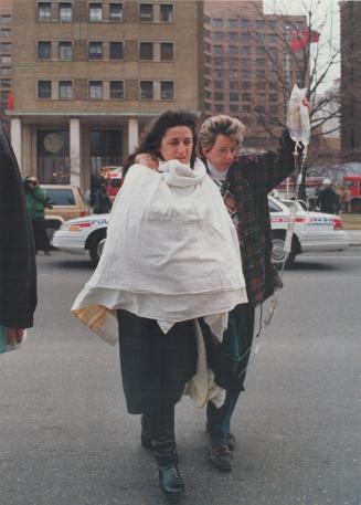 Toronto Hospital Anastassia Petropoulos is taken to Mount Sinai Hospital