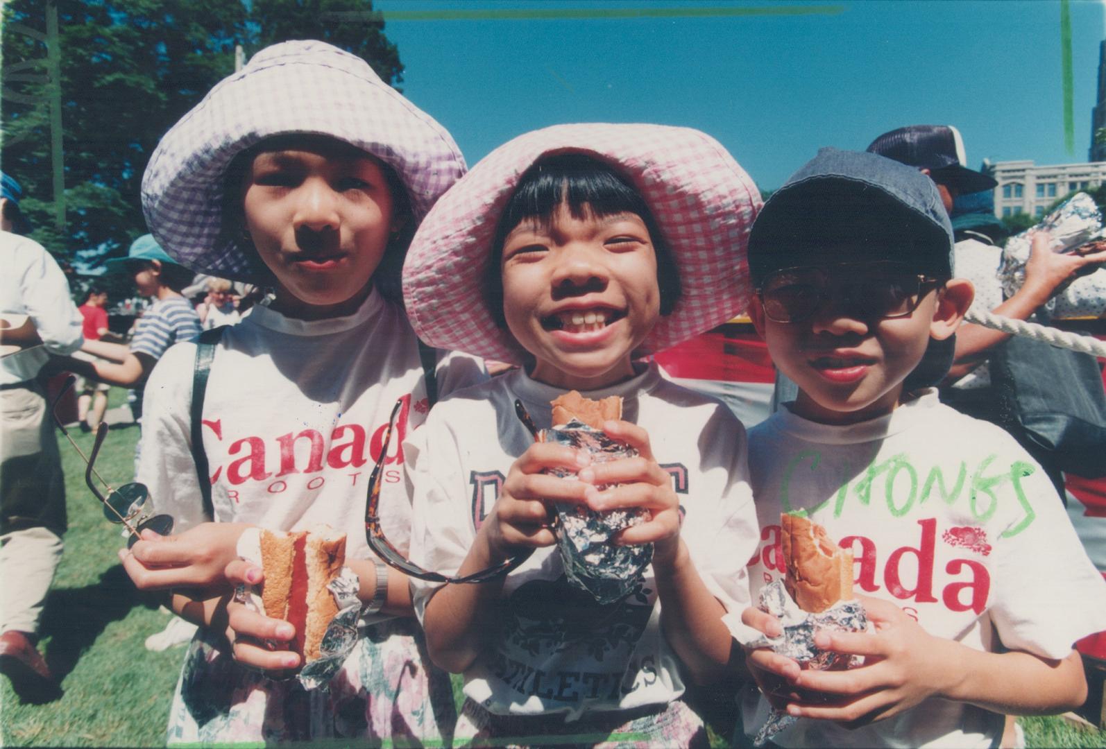 Marilyn, Diana, Winston Chong