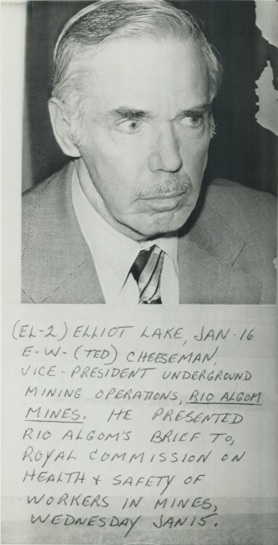 E. W. (Ted) Cheeseman