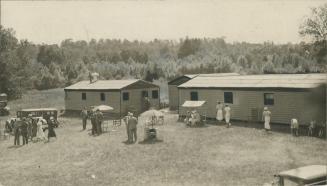 New camp for crippled child, Climaxing the four-day convention activities of the Civitan International the recently constructed camp for crippled chil(...)
