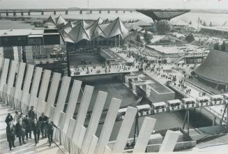 Man and his world still possesses the architectural axcitement which made Expo a hit during Canada's Centennial