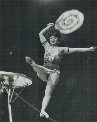 Ballet on the high wire. Nina Logacheva of the Moscow Circus