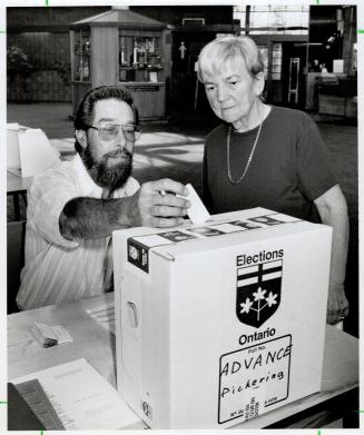Elections - Canada - Ontario - 1995