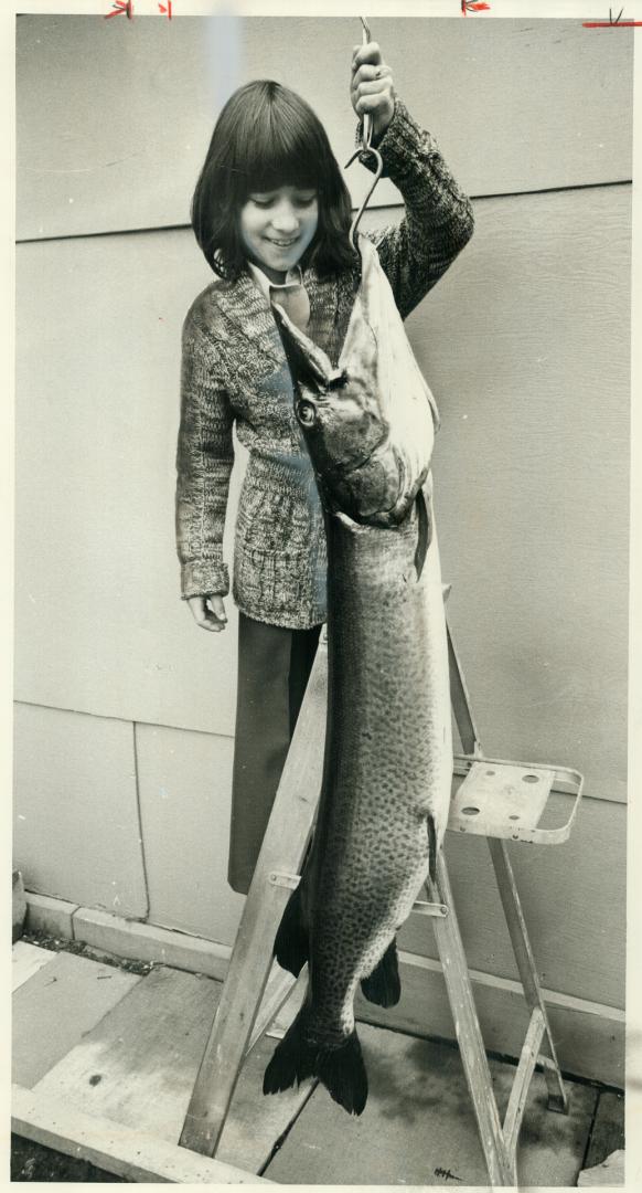 Nancy Andreetta. Friend's pike is muskie