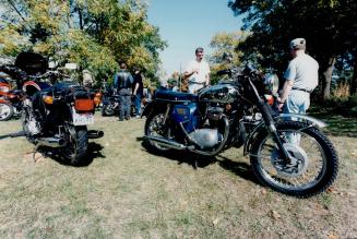 Splendor in Grass: The Canadian Vintage Motorcycle Group devotes itself to old Harley-Davidsons and Indians and early Japanese but especially to British iron