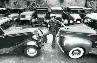 Pre-World War II Fords are the specialty of Duke Deadman, who owns and drives 48 of them and has others to be restored