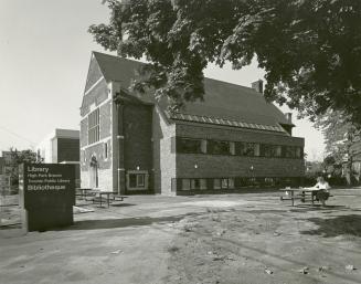 High Park library open after renovation in 1979