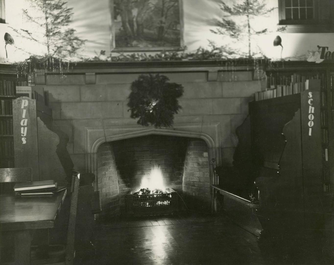 High Park Library Christmas 1940