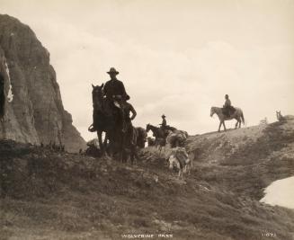 Wolverine Pass 11073-1 [riders and pack horses]