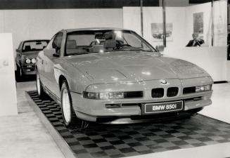 Most desirable: After wheeling around the auto show, Bill Taylor drooled over the V-12-powered BMW 850i