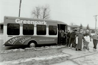 On the Buses: Greenpark bus doubles as good-will trolley