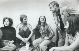 An open exchange of ideas and opinions goes on at a lifestyle workshop inside the prison