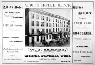 Albion Hotel block, East Market Square