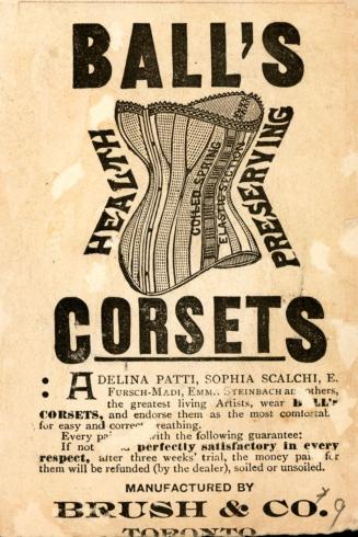Ball's corsets