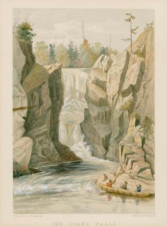 The Grand Falls (Nepisiguit Falls, New Brunswick)