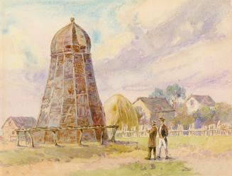 Old Mill, Once in Fort Douglas (Winnipeg, Manitoba), 1859