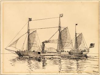 Steamer "Frontenac", 1816-1828 (Lake Ontario)