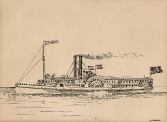 Steamer "Atlantic", 1848-52 (Lake Erie)