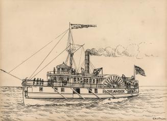 Steamer "Highlander", 1850-71 (St. Lawrence River & Lake Ontario)
