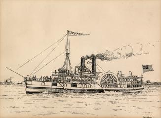 Steamer "Champion", 1850-80 (St. Lawrence River & Lake Ontario)