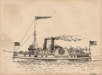 Steamer "Ocean Wave", 1852-53 (St. Lawrence River & Lake Ontario)