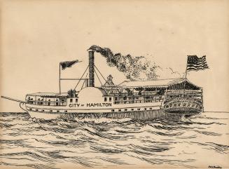 Steamer "City of Hamilton", 1850-77 (Lake Ontario)