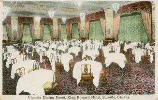 Victoria Dining Room, King Edward Hotel, Toronto, Canada