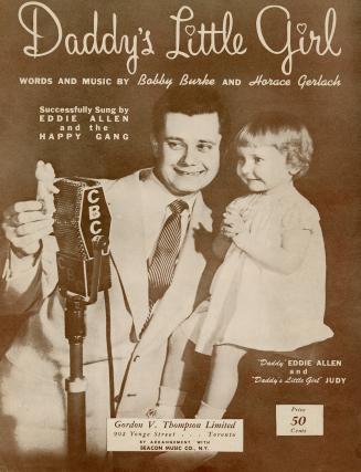 Cover features: title and composition information with background facsimile photograph of Eddie ...