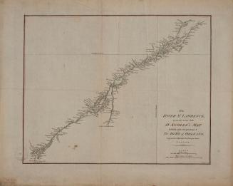 The River St. Lawrence accurately drawn from D'Anville's map 