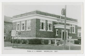 Picture of library building. 
