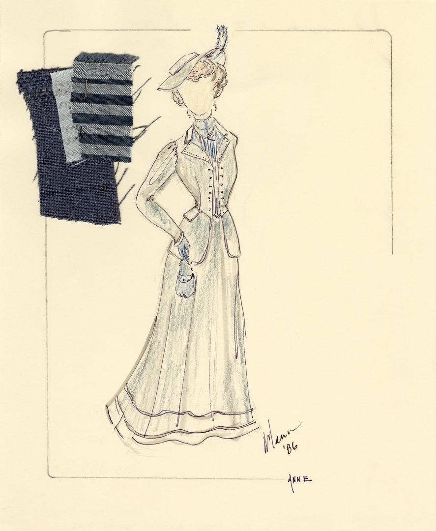 Costume design by Martha Mann : 1987 Sullivan Films production of Anne of Green Gables, the seq ...