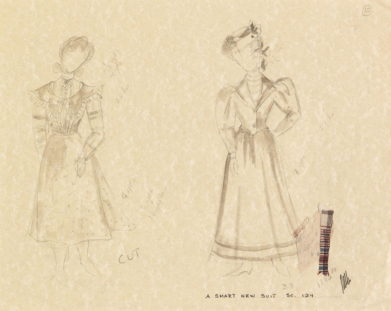 Costume design by Martha Mann : 1985 Sullivan Films production of Anne of Green Gables mini-ser ...