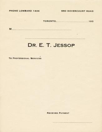 Dr. E.T. Jessop