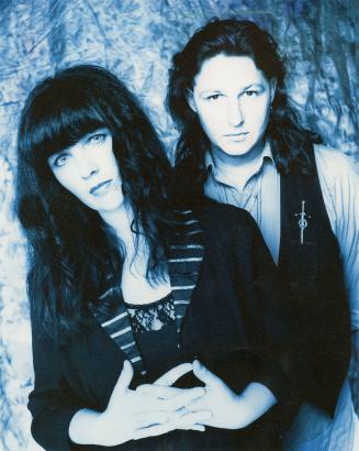 Toirso and head, young woman and man.