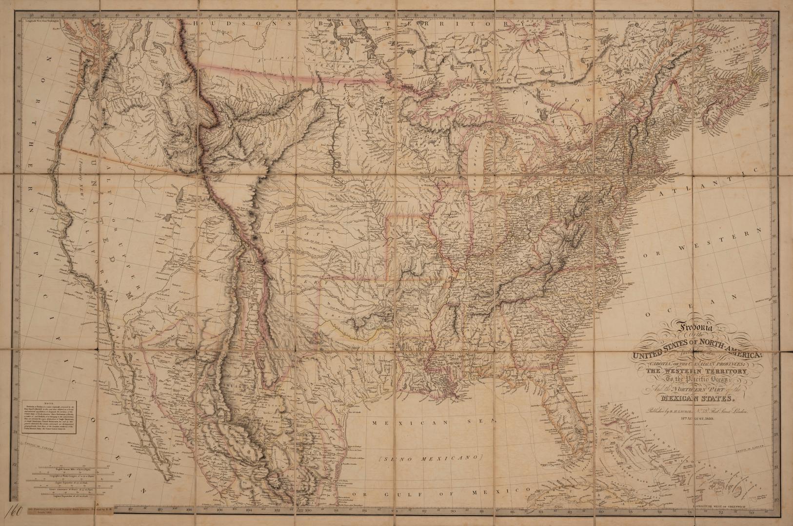 Fredonia Or The United States of North America; Including also Cabotia, or the Canadian Provinces; The Western Territory To the Pacific Ocean And the Northern Part of the Mexican States 