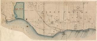 [Amendment to Map of Township of York in the county of York Upper Canada, 1851]