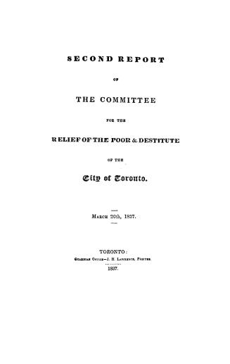 2nd Report, 1837