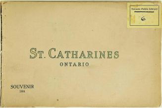 St. Catharines, Ontario, souvenir, 1904