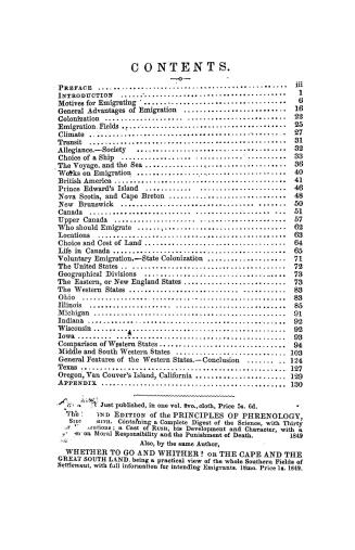 The settler's new home, or, The emigrant's location, being a guide to emigrants in the selection of a settlement, and the preliminary details of the voyage