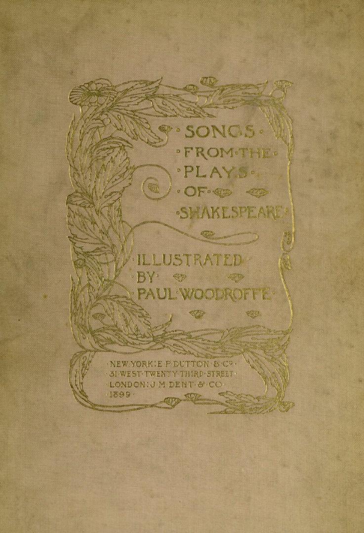 Songs from the plays of Shakespeare