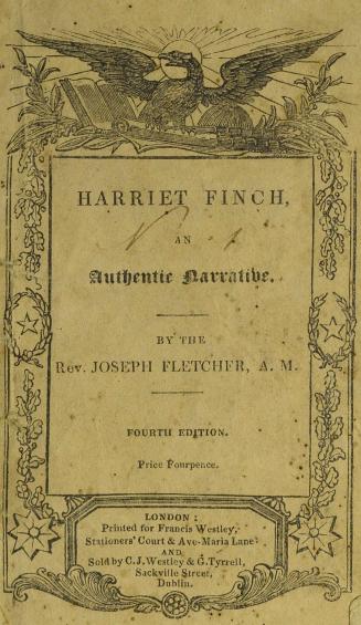 Harriet Finch : an authentic narrative : for the use and encouragement of Sunday schools