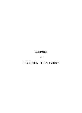 Histoire de l'Ancien Testament racontée aux Montagnais