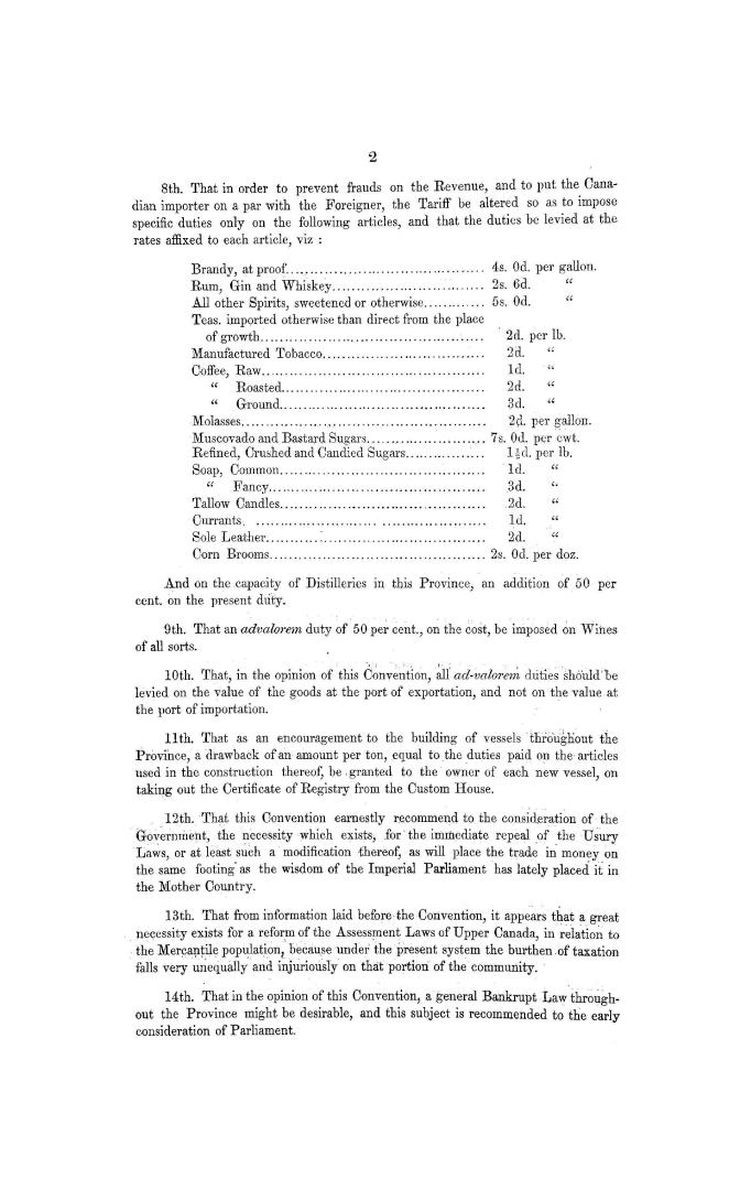 Petition of the chairman of the convention of the delegates of the Boards of Trade