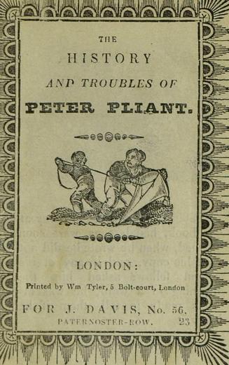 The history and troubles of Peter Pliant.