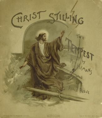 Christ stilling the tempest
