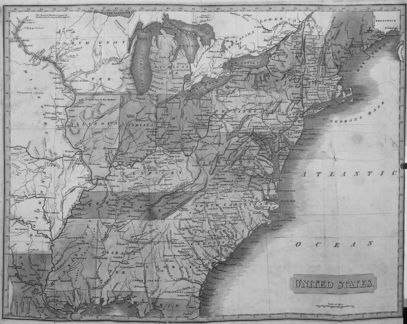 A geographical, commercial, and agricultural view of the United States of America