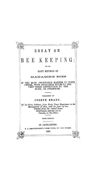 Essay on bee keeping