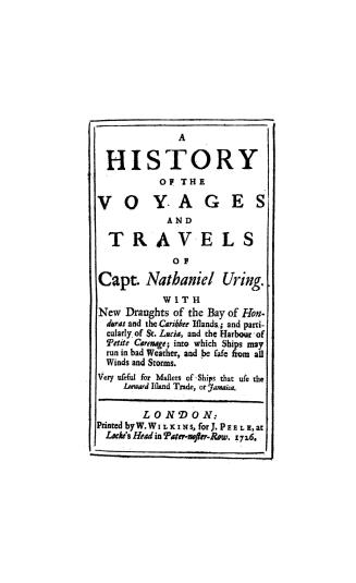 A history of the voyages and travels of Capt