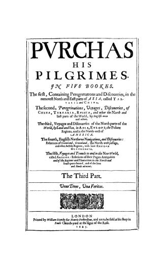 Pvrchas his Pilgrimes