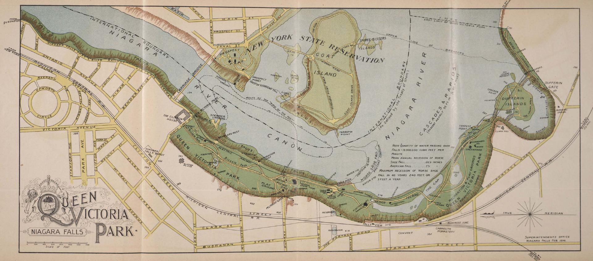 Annual report of the Commissioners for the Queen Victoria Niagara Falls Park of the Province of Ontario